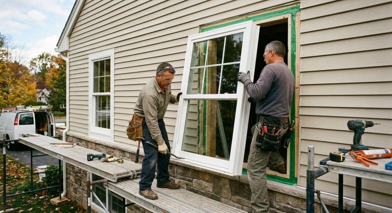 Vinyl Windows Installation Service